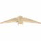 Ekena Millwork Bellingham Rough Sawn Timber Gable Bracket, Douglas Fir, 48"W x 12"H x 2"D x 6"F, 6/12 Pitch GBW048X12X0206BEL00RDF - alternate 3